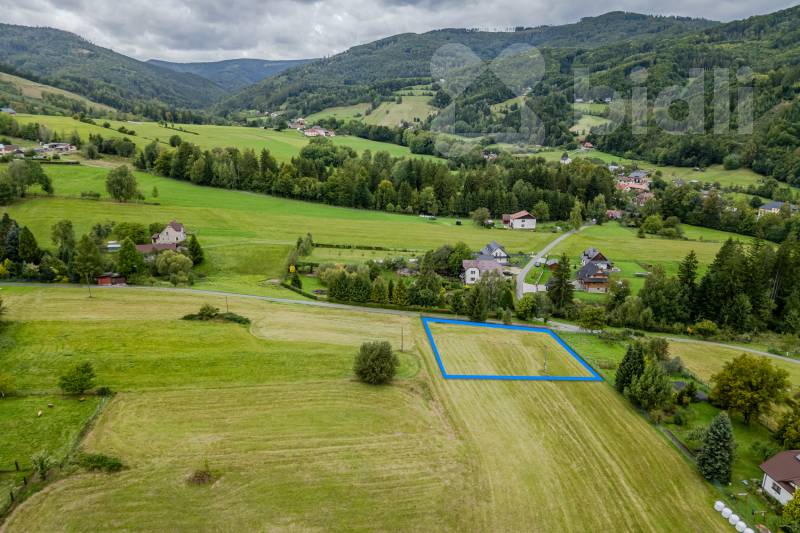 Prodej, pozemek 2.193 m2, Dolní Lomná