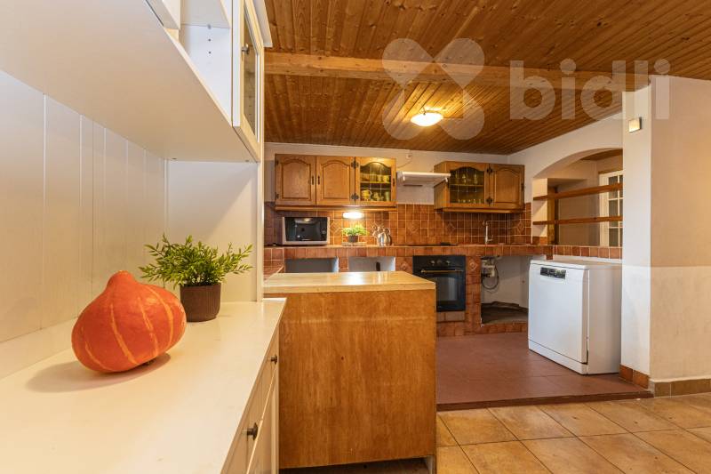 Prodej vesnického statku se dvěma domy 840 m2, pozemek 2253 m2,Byňov u Nových Hradů