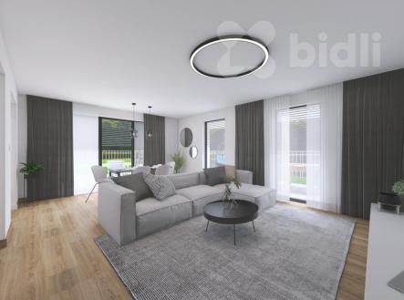 Novostavba RD 5+kk, 141 m2, pozemek 762 m2, Klecany u Prahy | Prodej - dům/vila, 141 m²