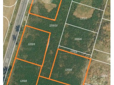 Katastrální mapa | Prodej - pozemek pro bydlení, 768 m²