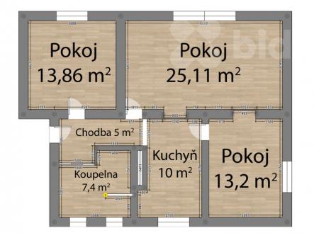 Byt 3+1 83 m2 se soukromou zahradou 69m2 | Prodej bytu, 3+1, 88 m²