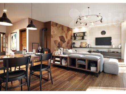 Prodej novostavby 4kk s garáží, 166 m2,  zahrada 212 m2, Velké Chvalovice | Prodej - dům/vila, 166 m²