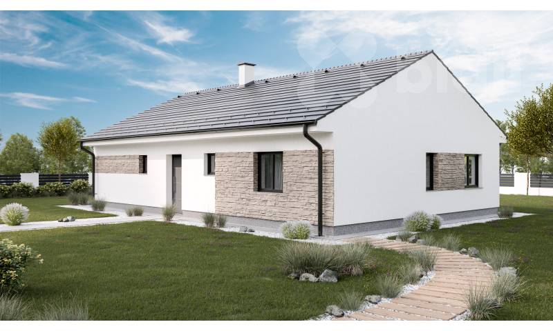 Novostavba rodinného domu 4+kk, Květnová, Ostrov Květnová