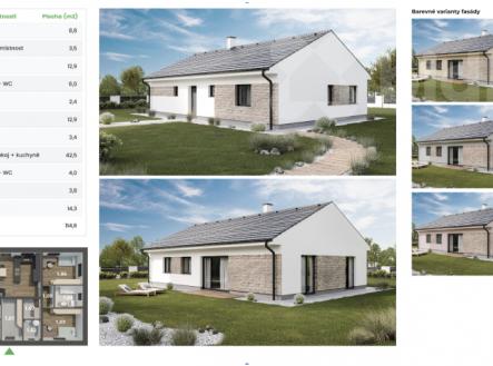 Novostavba rodinného domu 4+kk, Květnová, Ostrov Květnová | Prodej - dům/vila, 115 m²