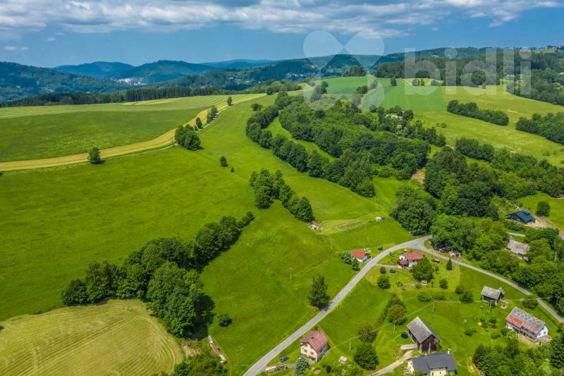 Prodej pozemku 3 867 m2 - Zlatá Olešnice (okres Jablonec nad Nisou)