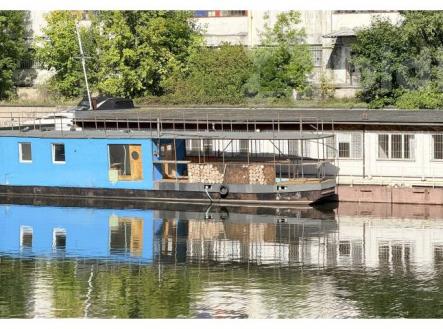 Patrový hausbót až 280 m2 v Praze 7 Holešovice, Sanderova | Prodej bytu, 3+kk, 264 m²