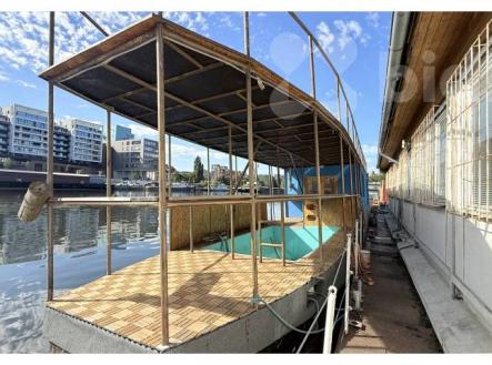 Patrový hausbót až 280 m2 v Praze 7 Holešovice, Sanderova | Prodej bytu, 3+kk, 264 m²