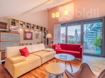 obývací pokoj | Prodej bytu, 4+kk, 225 m²