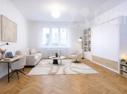 vizualizace | Prodej bytu, 1+kk, 48 m²