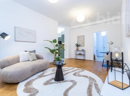 Prodej bytu 1+1, 46 m2 - Praha 7, Letná, ul. Dobrovského | Prodej bytu, 1+kk, 48 m²