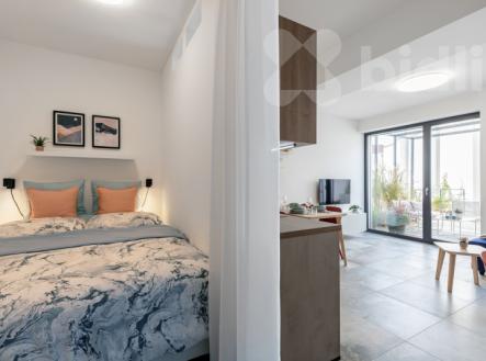 Prodej bytu 1+kk se zahrádkou | Prodej bytu, 1+kk, 52 m²