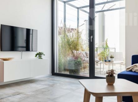 Prodej bytu 1+kk se zahrádkou | Prodej bytu, 1+kk, 52 m²