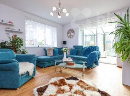 Obývací pokoj 1NP | Prodej - dům/vila, 655 m²