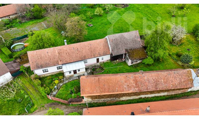 Rodinný dům 105 m2, 2+1, pozemek 1313 m2