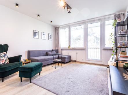 Byt 2+kk/L, 49 m2, panel, Praha Karlín | Prodej bytu, 2+kk, 49 m²