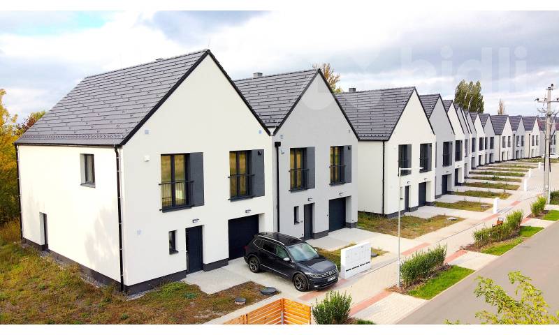 Prodej novostavby 4kk s garáží, 166 m2,  zahrada 363 m2, Velké Chvalovice