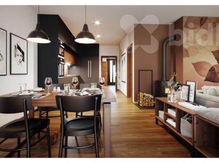 Prodej novostavby 4kk s garáží, 166 m2,  zahrada 212 m2, Velké Chvalovice | Prodej - dům/vila, 166 m²