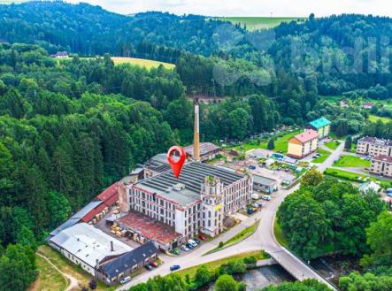 Průmyslový areál Velké Hamry - 11 000 m2 užitné plochy | Prodej - komerční objekt, průmyslový areál, 17 693 m²