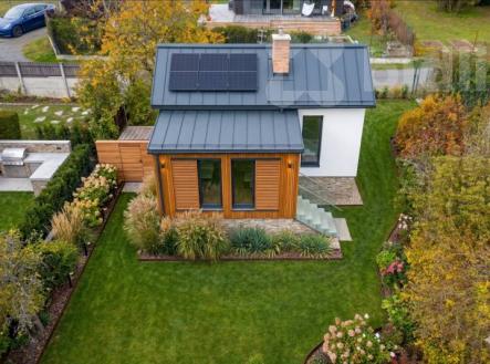 vizualizace rekonstrukce chaty Praha Točná | Prodej - chata/rekreační objekt, 38 m²