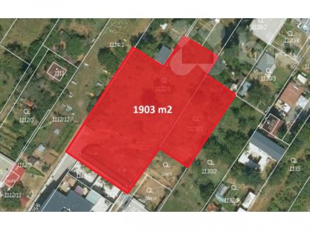 Stavební pozemek 1903 m2 s projektem Viladomu - Troubsko u Brna | Prodej - pozemek pro bydlení, 1 903 m²