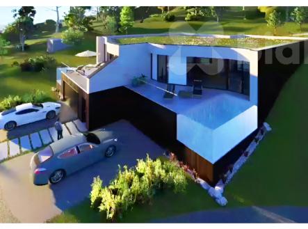 Stavební pozemek 1903 m2 s projektem Viladomu - Troubsko u Brna | Prodej - pozemek pro bydlení, 1 903 m²