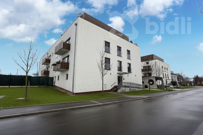 Prodej bytu1+kk 45m2 s předzahrádkou 50m2 + Park. stání 29m2, Nepomuckých Letňany