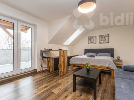 Nabídka prodeje apartmánového bytu 1+kk 37m2 s terasou 28m2. Vrbno pod Pradědem. | Prodej bytu, 1+kk, 68 m²