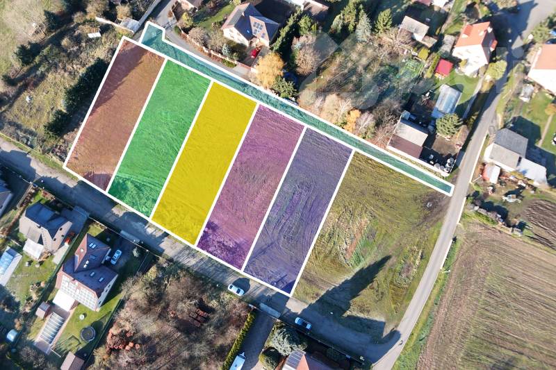 Prodej stavebního pozemku 845 m&#178; Malý Újezd
