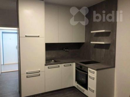 Pronájem zařízeného bytu 1+kk v centru Zlína | Pronájem bytu, 1+kk, 25 m²