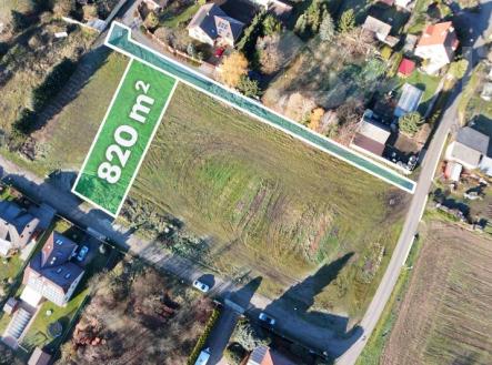 Prodej stavebního pozemku 820 m&#178; Malý Újezd | Prodej - pozemek pro bydlení, 820 m²