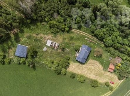 Prodej Unikátní Nedokončené Dřevostavby (Srubu), pozemek 11 572 m², Kříženec, Šebířov, Tábor | Prodej - dům/vila, 150 m²