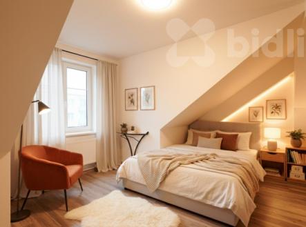 Prodej bytu 2kk, 46,36 m2 - Nýřany, ul. Revoluční | Prodej bytu, 2+kk, 47 m²