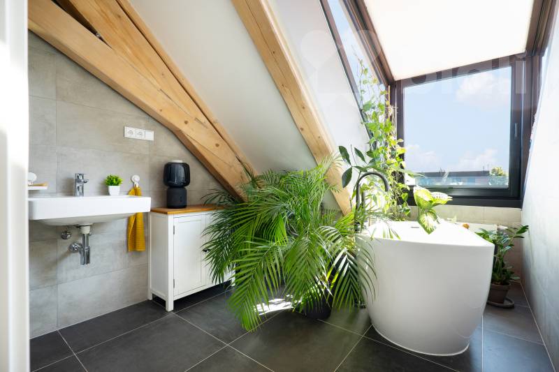 Exkluzivní podkrovní byt 3+kk v rezidenci Jinonický zámek