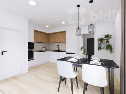 Nízkoenergetický mezonetový byt o dispozici 3+KK | Prodej bytu, 3+kk, 86 m²