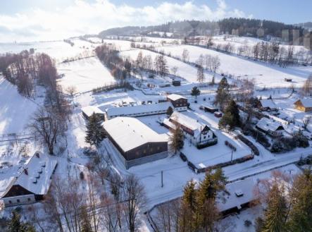 Prodej atraktivního areálu Hamříkova stáj, Horní Moravice, pohoří Jeseníky | Prodej - penzion, 2 705 m²