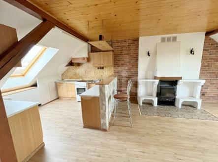 Pronájem prostorného bytu 1+kk v Suchém Vrbném v Českých Budějovicích | Pronájem bytu, 1+kk, 44 m²