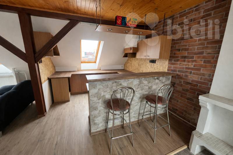 Pronájem prostorného bytu 1+kk v Suchém Vrbném v Českých Budějovicích