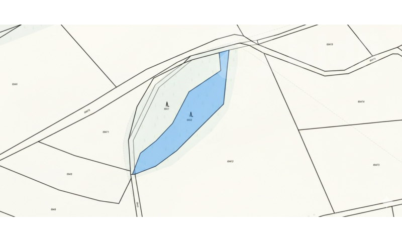 Prodej lesního pozemku 2 572 m2 - Bohdalovice u Velkých Hamrů