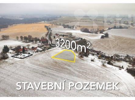 Prodej pozemku 3 200 m2 v Domamyšli - prostor pro váš domov i investici | Prodej - pozemek pro bydlení, 3 200 m²