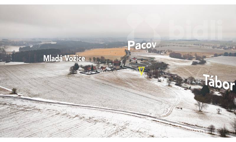 Prodej pozemku 3 200 m2 v Domamyšli - prostor pro váš domov i investici