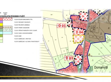 Prodej pozemku 3 200 m2 v Domamyšli - prostor pro váš domov i investici | Prodej - pozemek pro bydlení, 3 200 m²