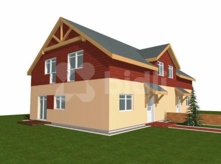 Prodej RD - dvojdomu na klíč v Rajhradicích, 664 m2 | Prodej - dům/vila, 117 m²