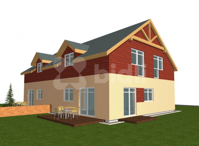 Prodej RD - dvojdomu na klíč v Rajhradicích, 664 m2