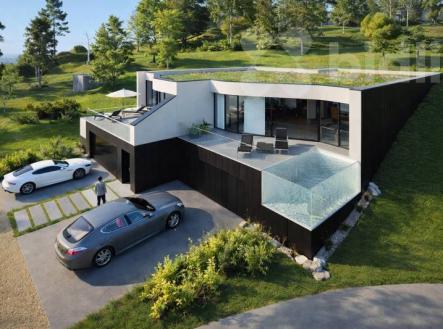 Stavební pozemek 1903 m2 s projektem Viladomu - Troubsko u Brna | Prodej - pozemek pro bydlení, 1 903 m²