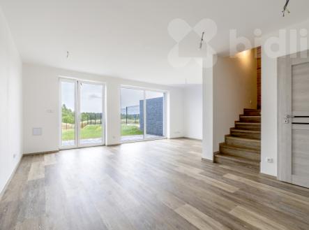 Rodinný dům 5+kk s garáží a zahradou - novostavba na pozemku 495 m2, Hořovice | Prodej - dům/vila, 126 m²