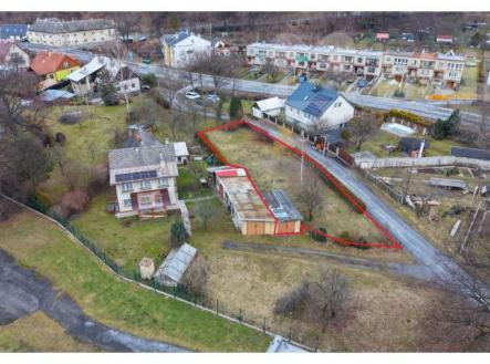 Prodej stavebního pozemku 640 m2 s garáží 41m2 Zlaté Hory | Prodej - pozemek pro bydlení, 640 m²