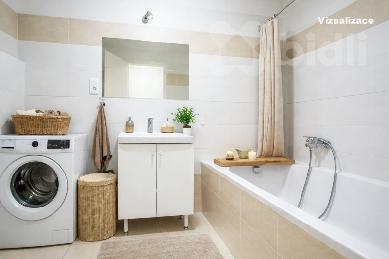 PRODEJ: Prostorný byt 2+kk (63 m2) s balkonem, garáží a velkou komorou - Praha 8, Nové Chabry