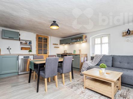 Exkluzivní prodej rodinný dům 2+kk s potenciálem rozšíření, pozemek 1217 m2, Zahrádka u Čížkova | Prodej - dům/vila, 54 m²