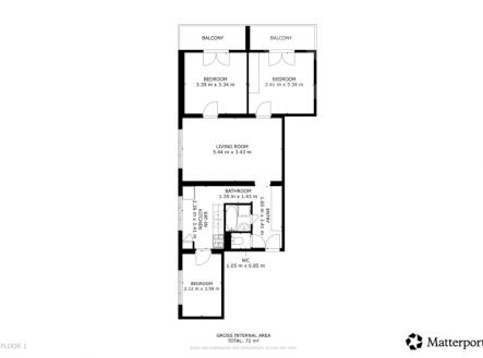 Prodej bytu 4+1, 76 m2 , Ostrava - Hrabůvka | Prodej bytu, 4+1, 78 m²