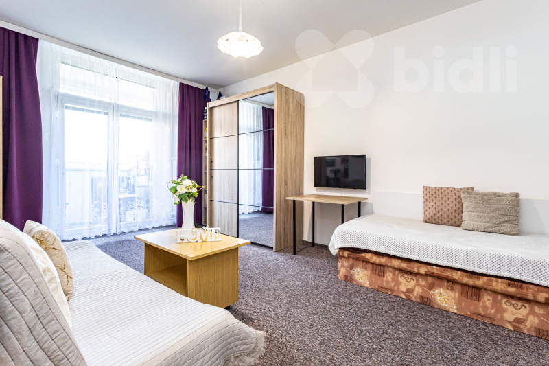 Prodej bytu 1+1 v Brně Lesné, Halasovo náměstí